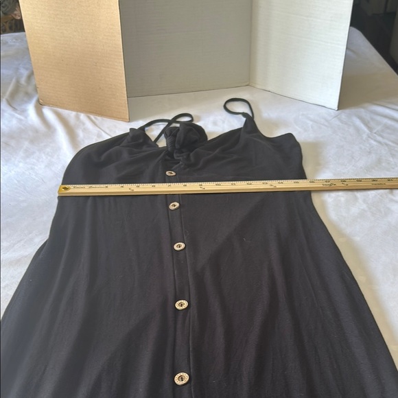 First Love Black Maxi Dress - Picture 4 of 7